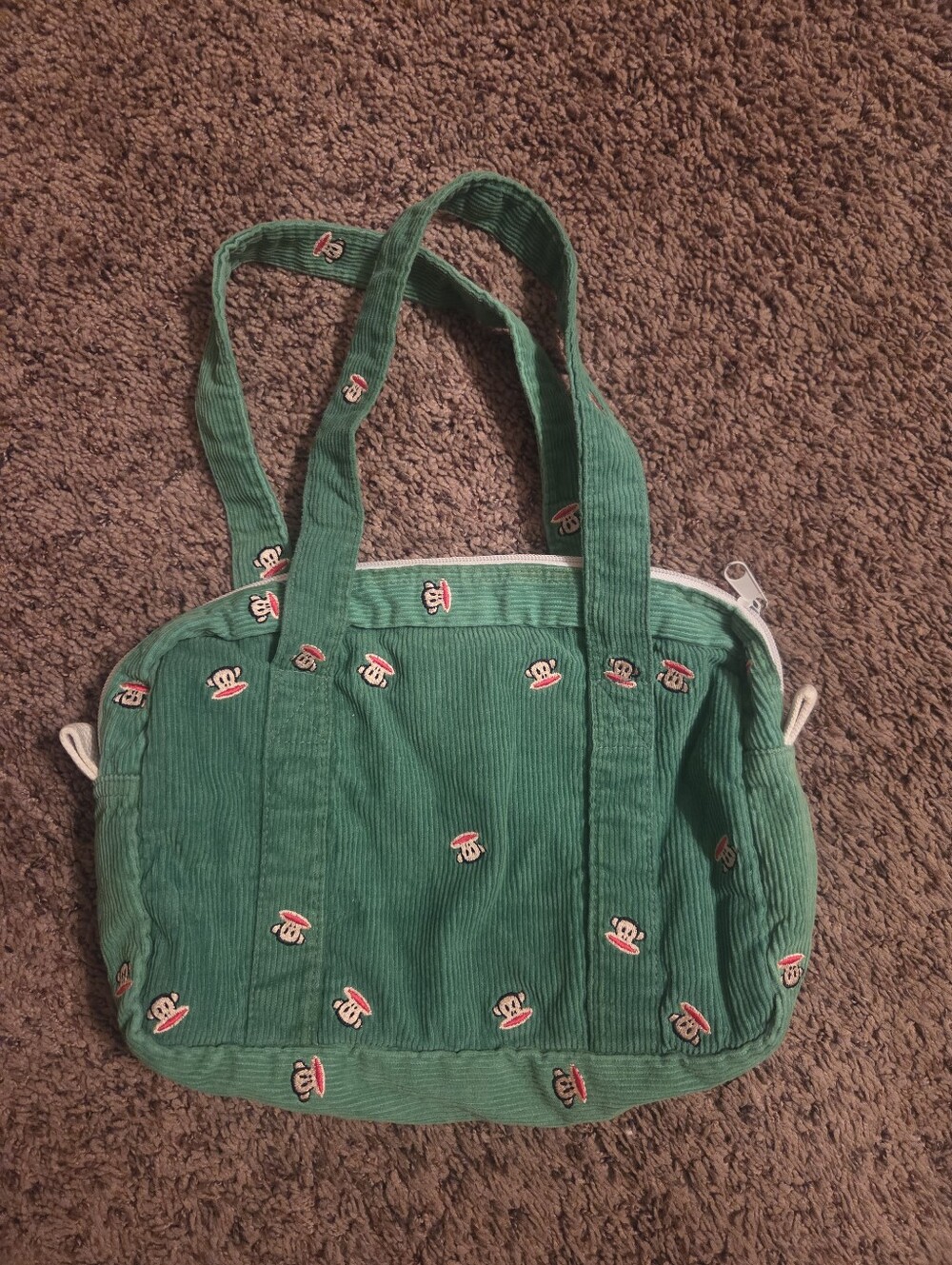 Y2k/vintage Paul Frank Julius The Monkey Embroidered Vtg Tote Bag (Small) - Picture 3 of 10